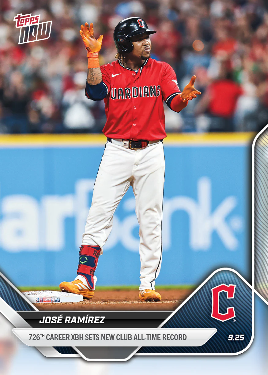2025 Topps Now #773 José Ramírez