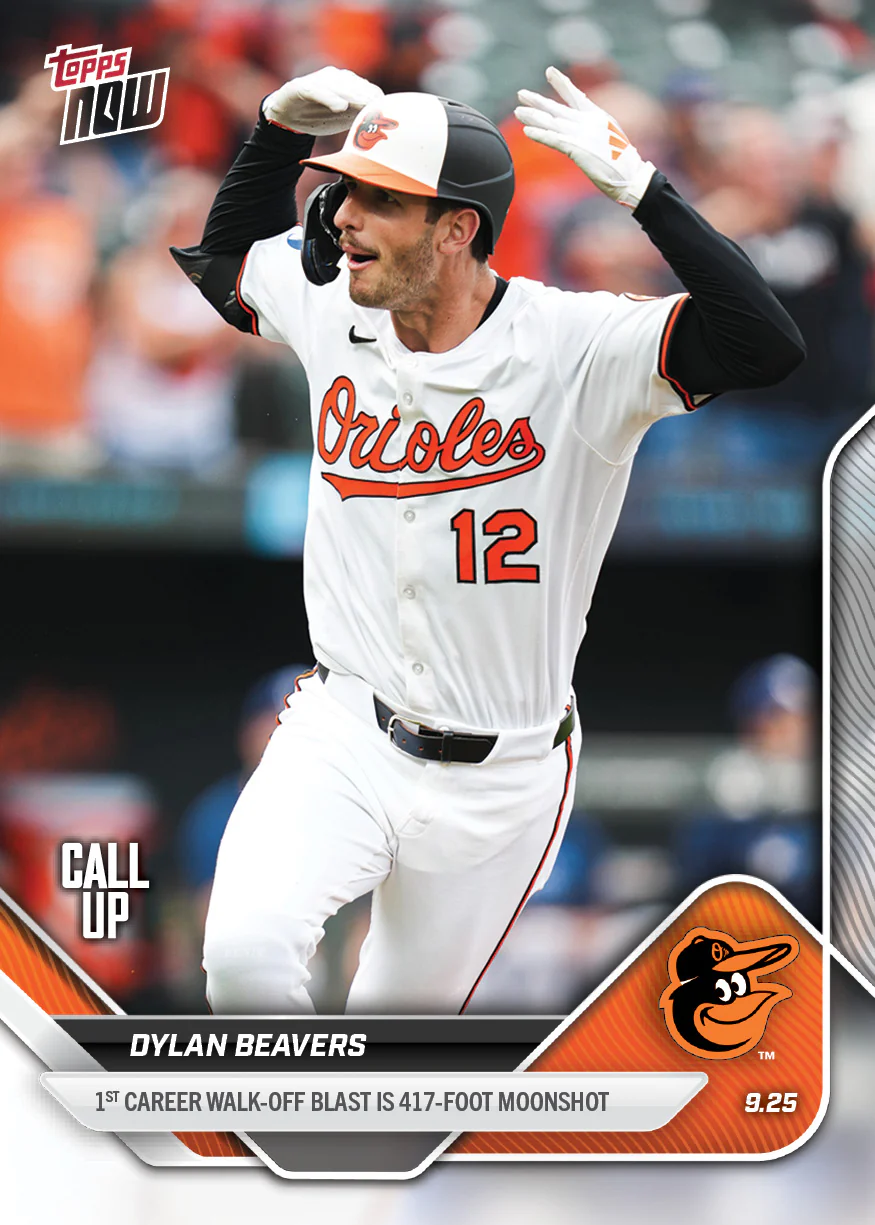 2025 Topps Now #774 Dylan Beavers