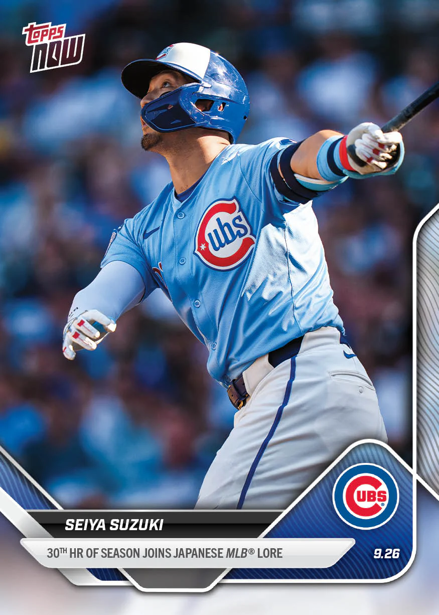2025 Topps Now #776 Seiya Suzuki