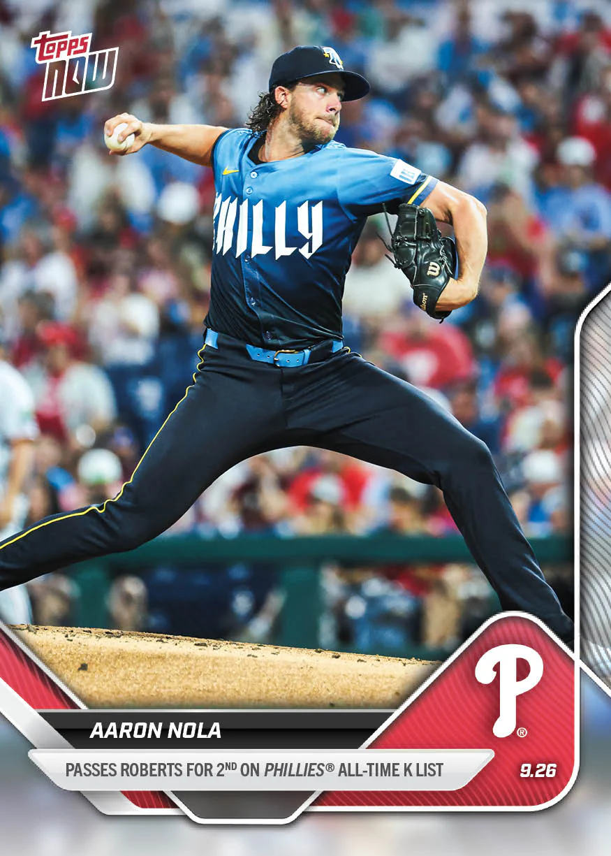 2025 Topps Now #777 Aaron Nola