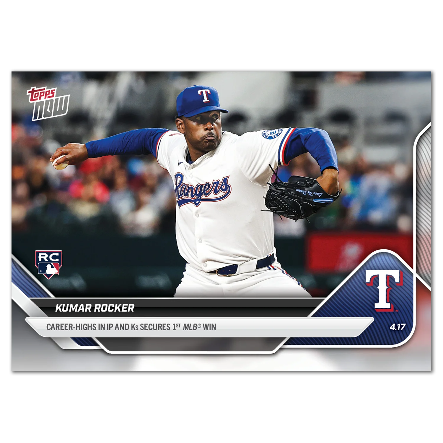 2025 Topps Now #78 Kumar Rocker
