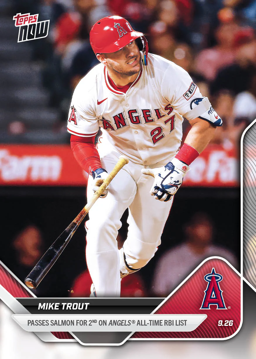 2025 Topps Now #780 Mike Trout