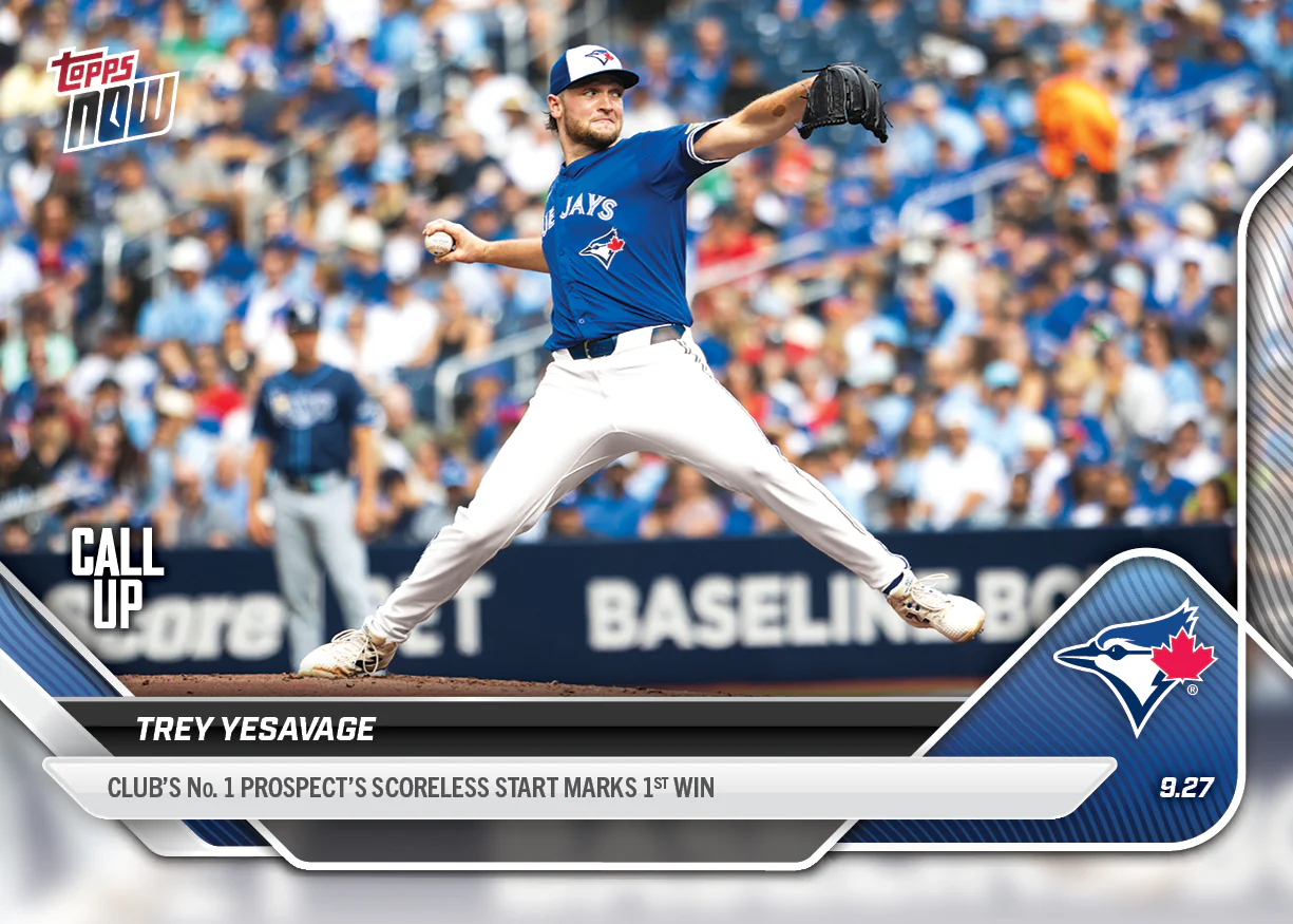 2025 Topps Now #782 Trey Yesavage