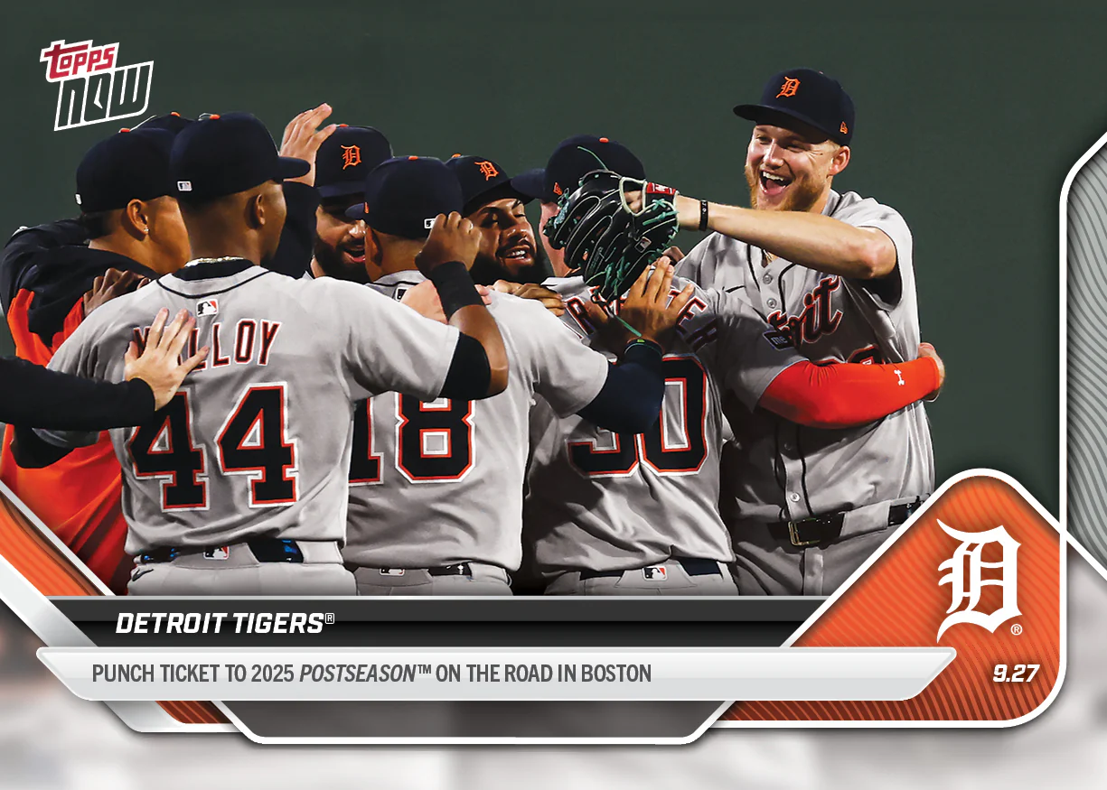 2025 Topps Now #783 Detroit Tigers