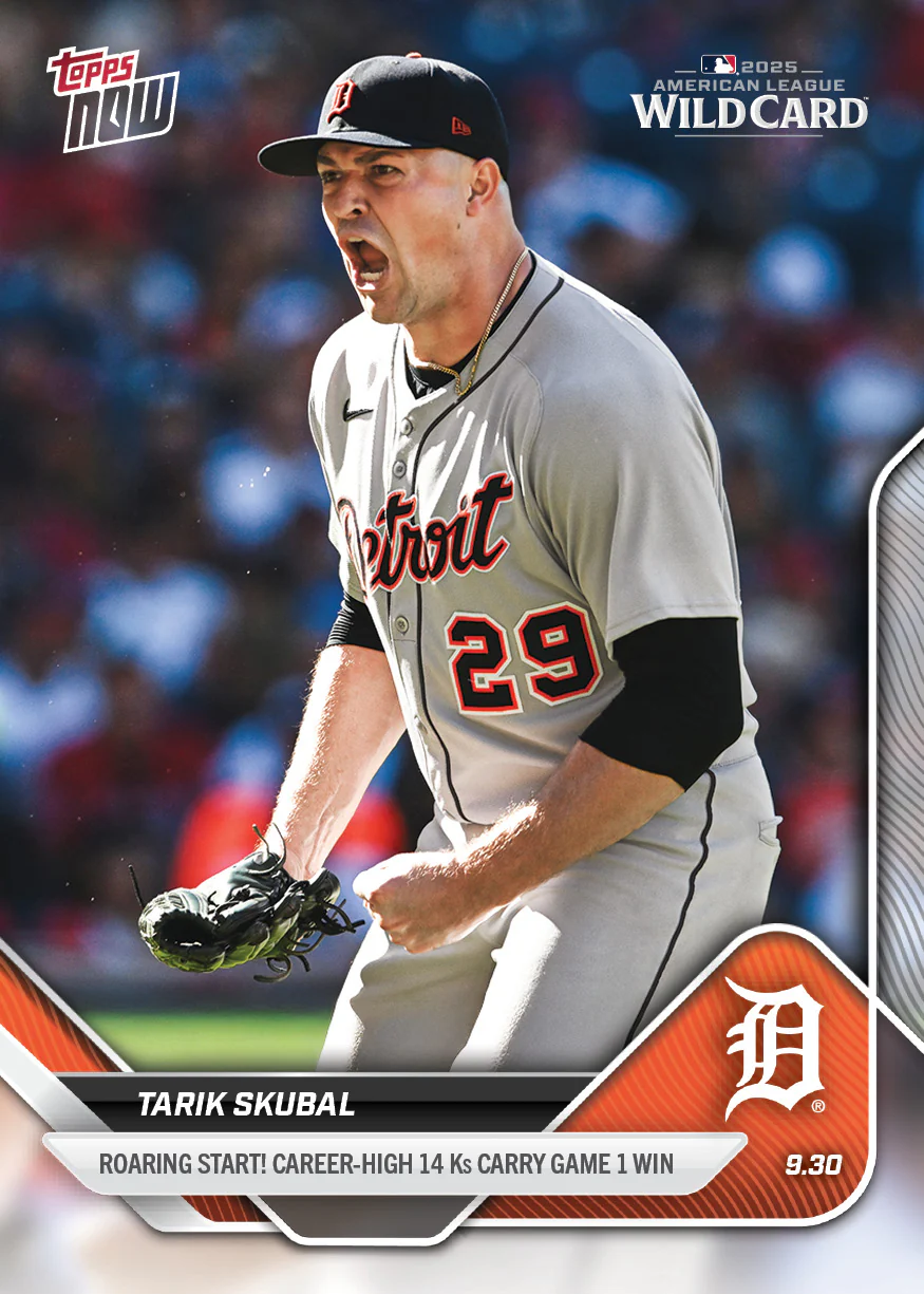2025 Topps Now #797 Tarik Skubal