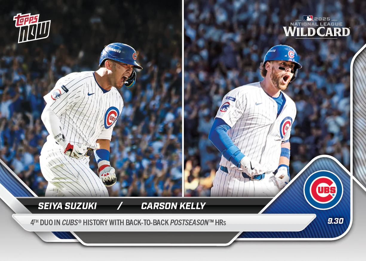 2025 Topps Now #799 Seiya Suzuki / Carson Kelly