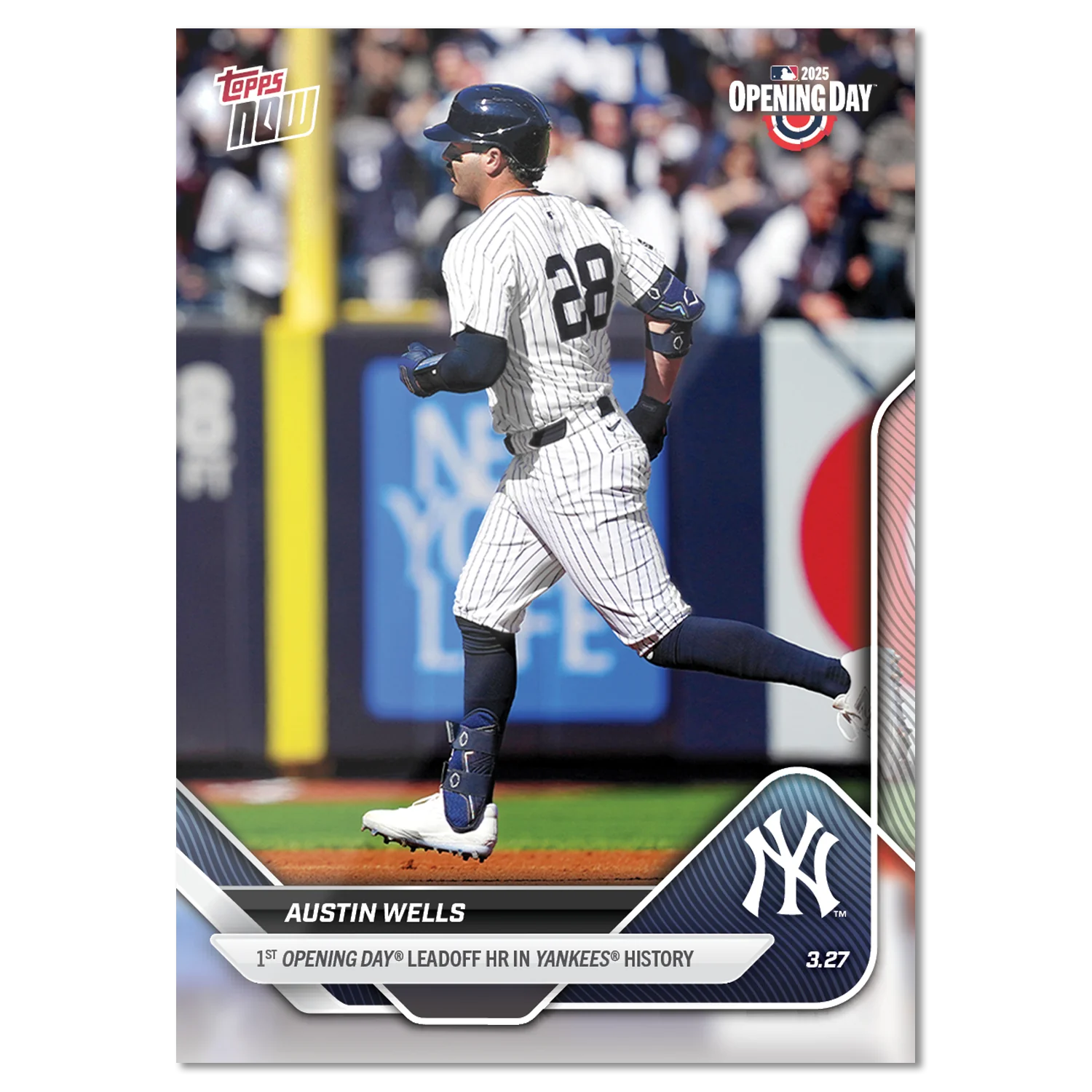 2025 Topps Now #8 Austin Wells