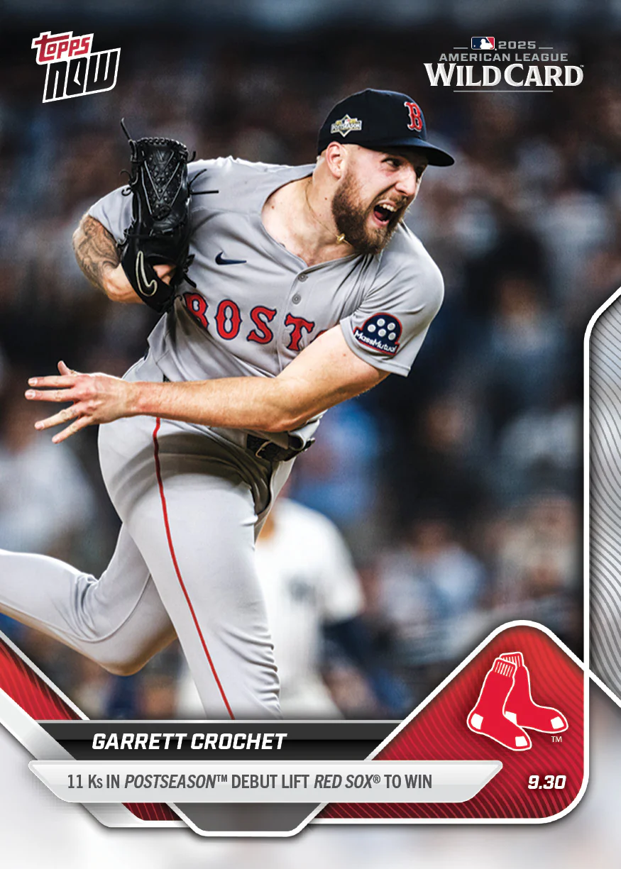 2025 Topps Now #800 Garrett Crochet