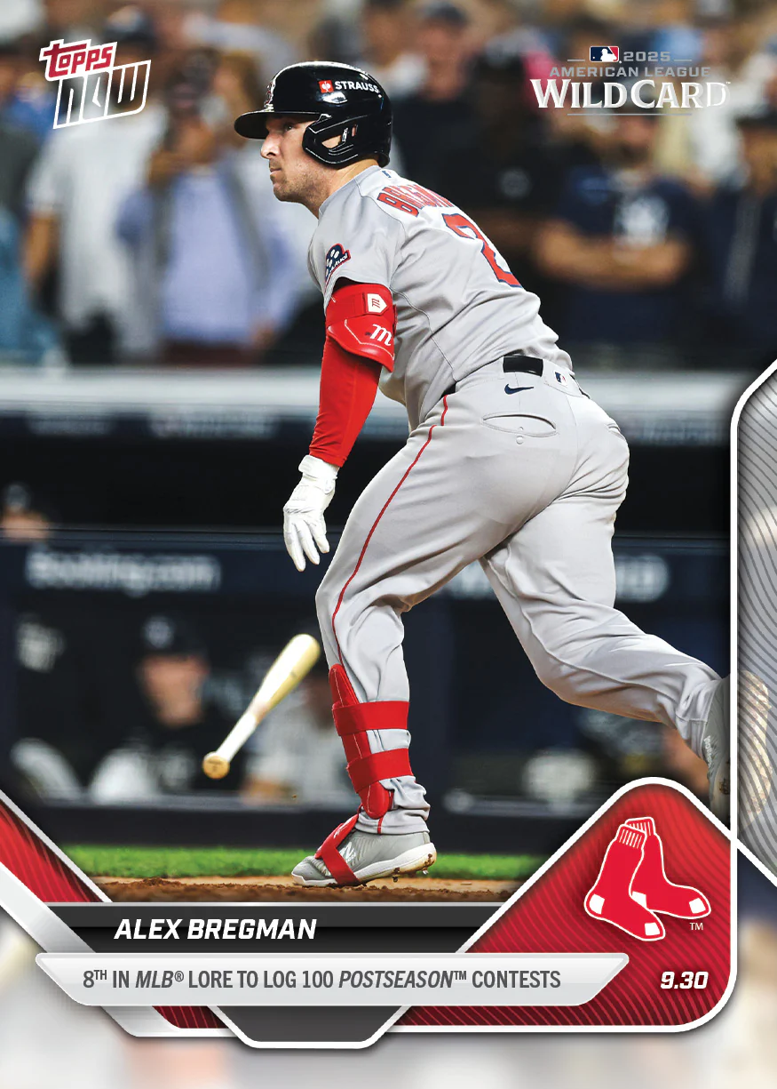 2025 Topps Now #801 Alex Bregman