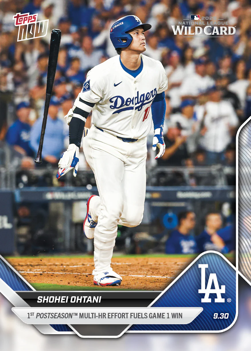 2025 Topps Now #802 Shohei Ohtani