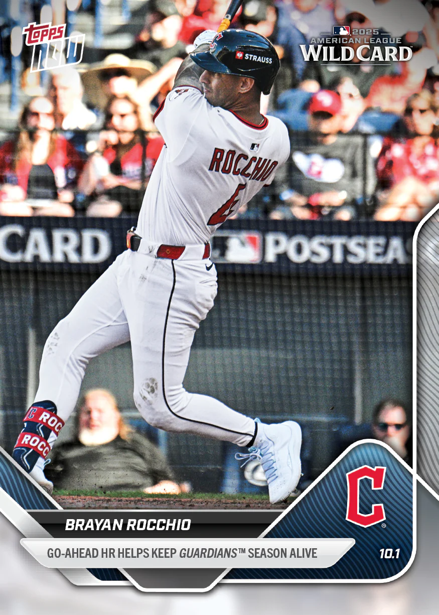 2025 Topps Now #805 Brayan Rocchio