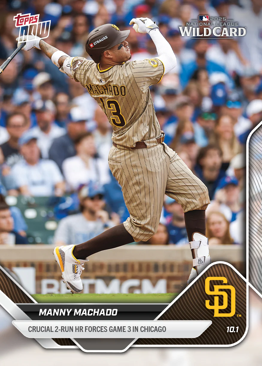 2025 Topps Now #806 Manny Machado