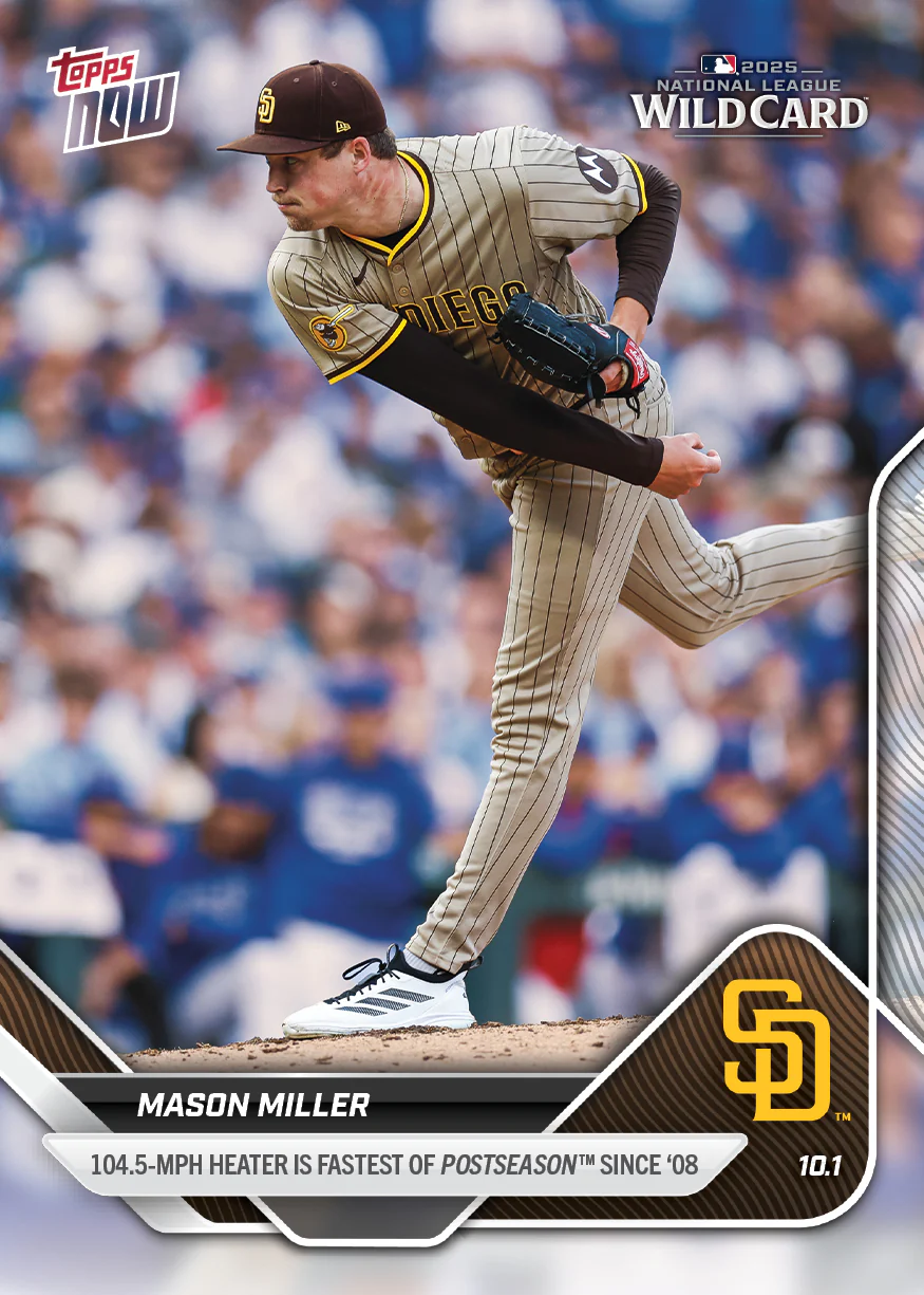 2025 Topps Now #807 Mason Miller