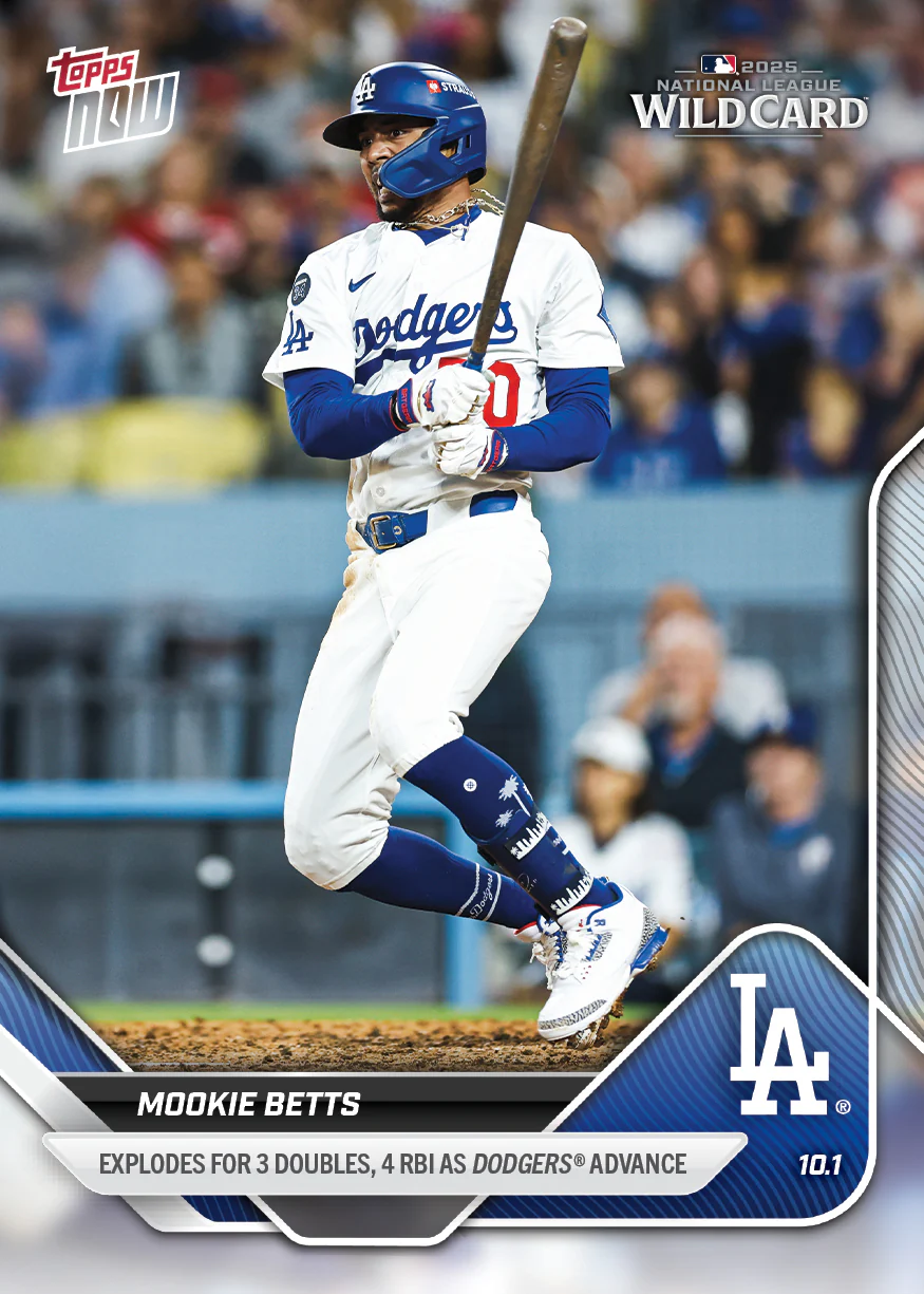 2025 Topps Now #811 Mookie Betts