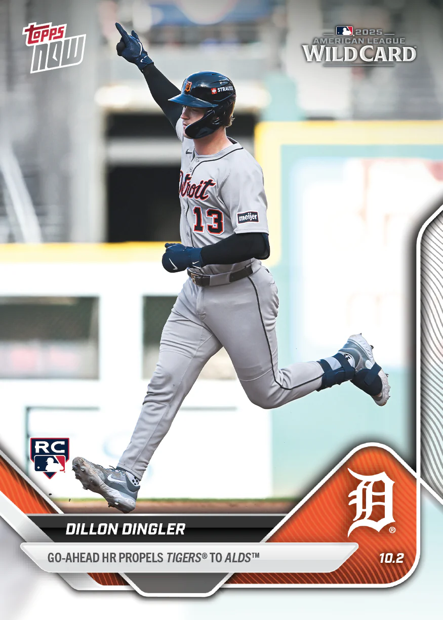 2025 Topps Now #813 Dillon Dingler