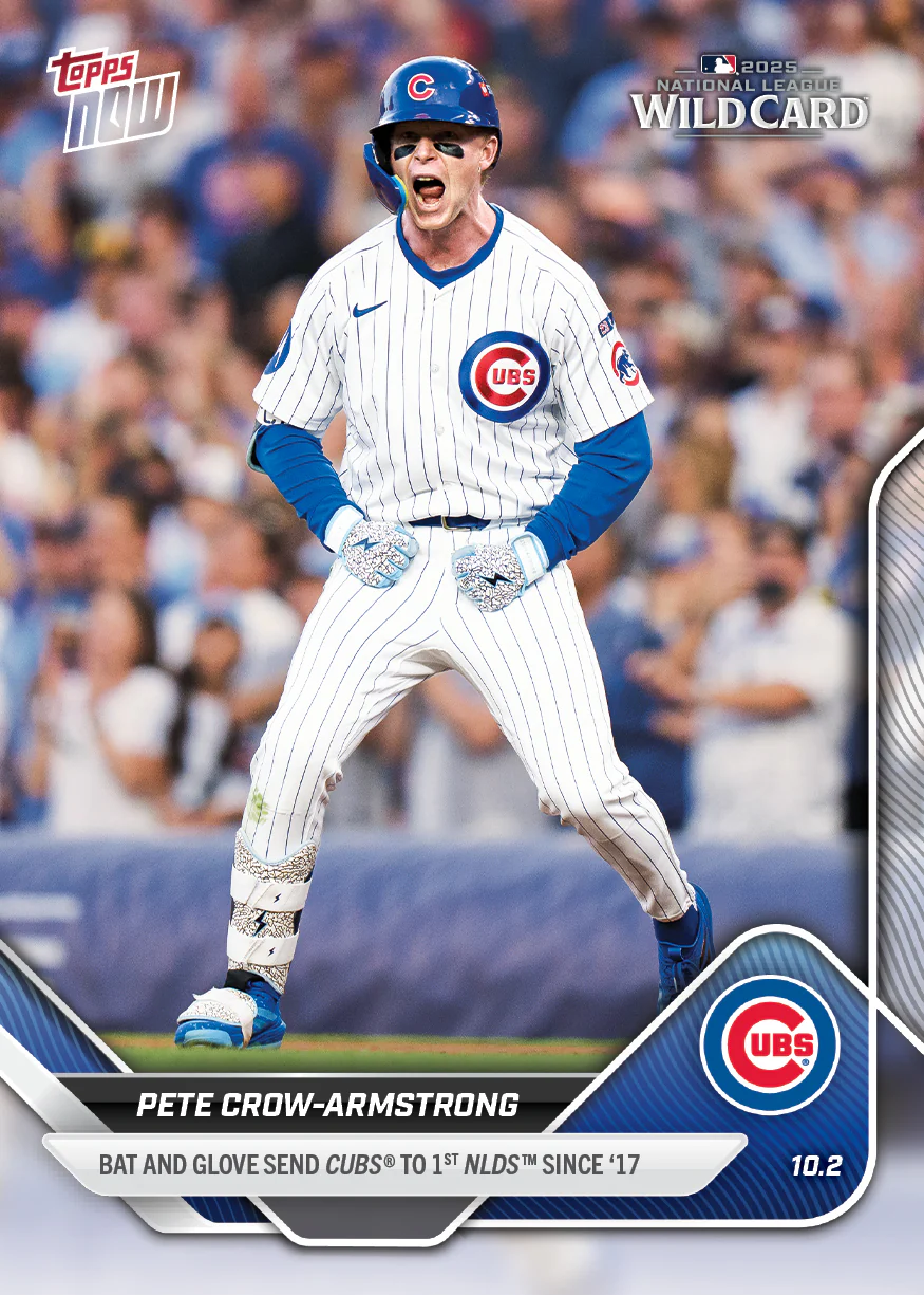 2025 Topps Now #814 Pete Crow-Armstrong