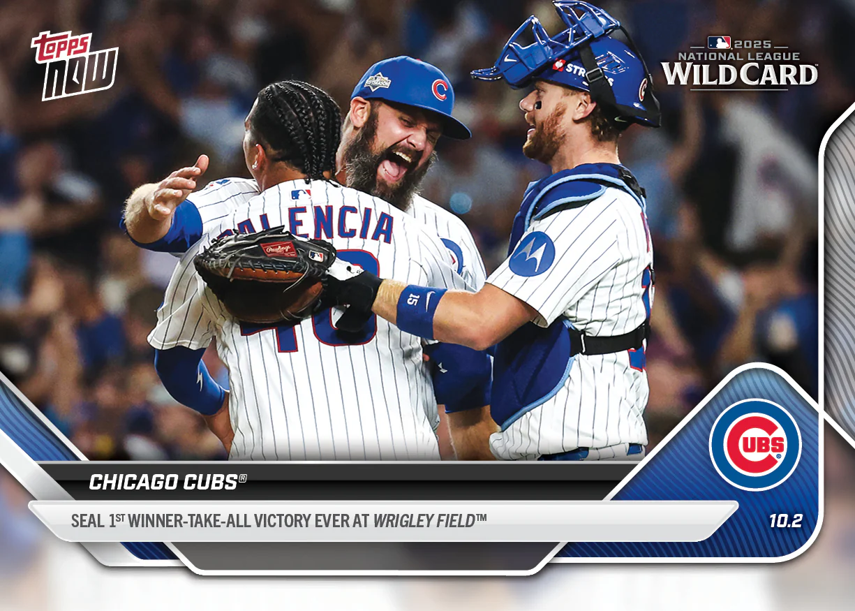 2025 Topps Now #815 Chicago Cubs