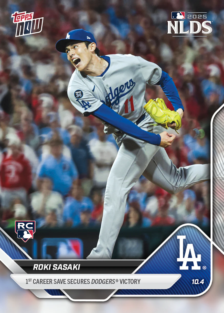2025 Topps Now #823 Roki Sasaki