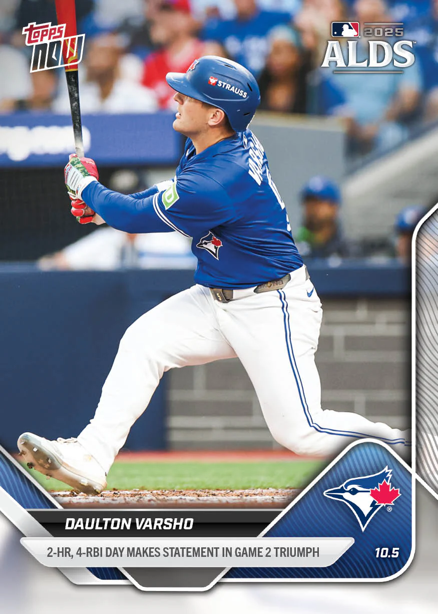 2025 Topps Now #828 Daulton Varsho
