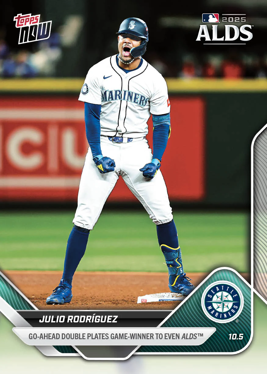 2025 Topps Now #830 Julio Rodríguez