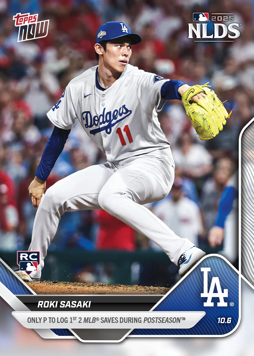 2025 Topps Now #832 Roki Sasaki
