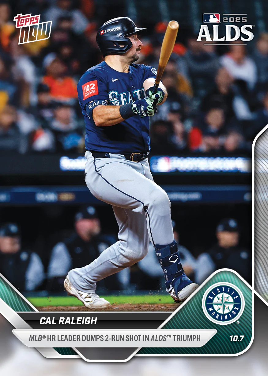 2025 Topps Now #836 Cal Raleigh