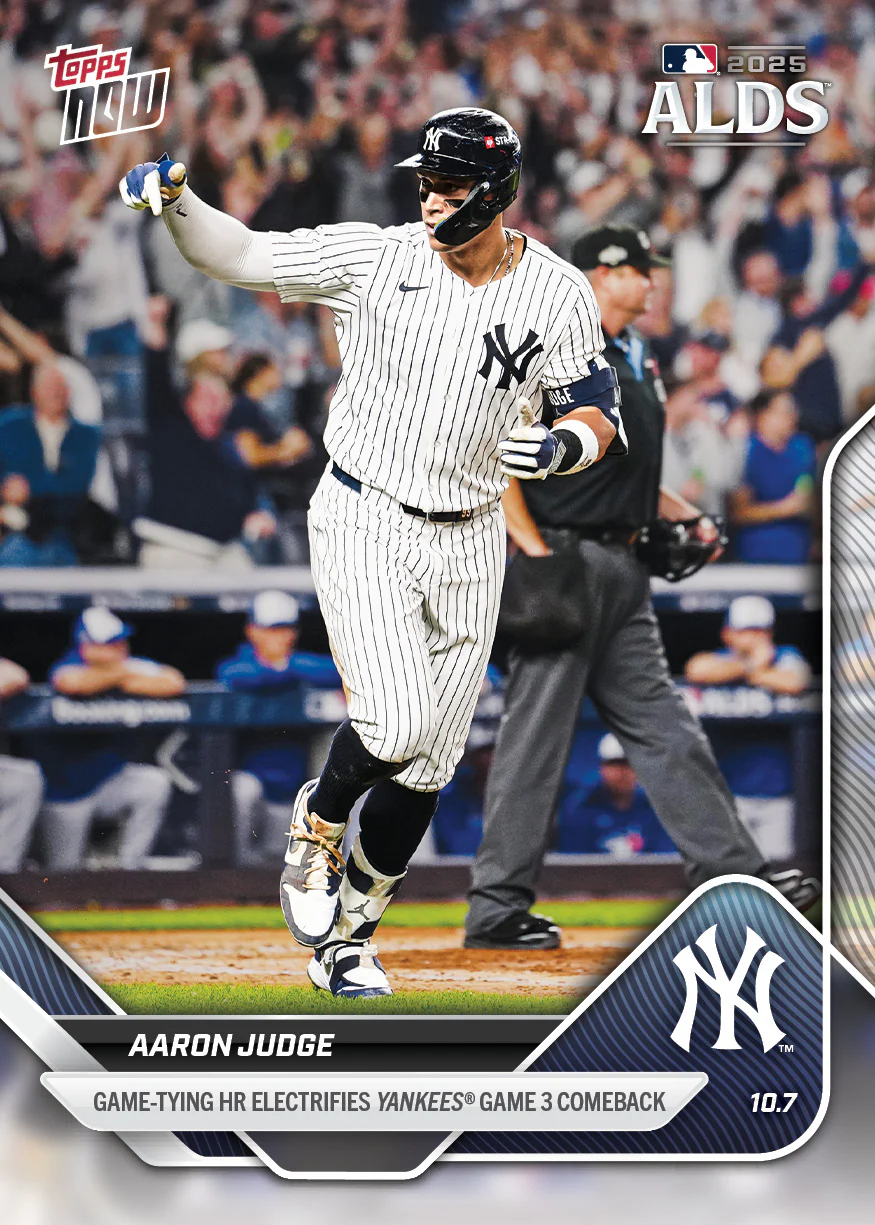 2025 Topps Now #838 Aaron Judge