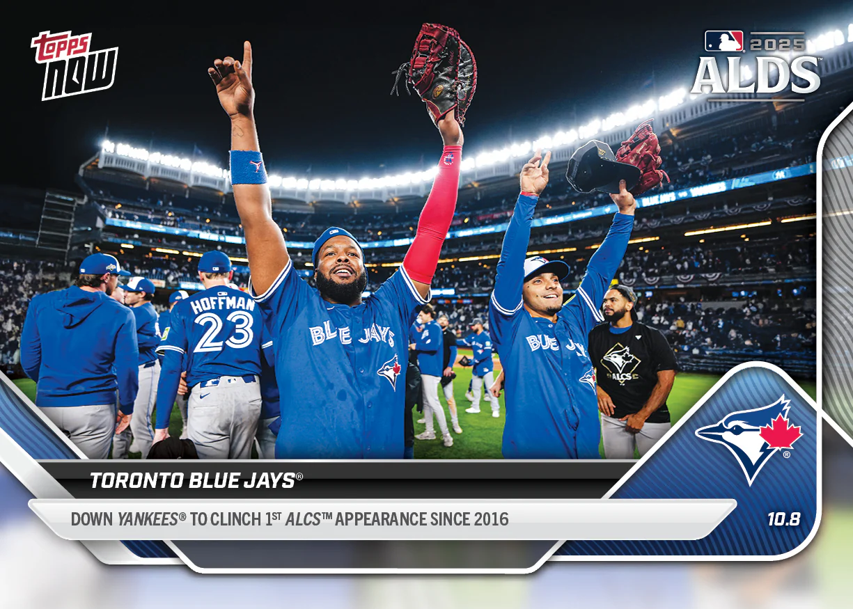 2025 Topps Now #844 Toronto Blue Jays