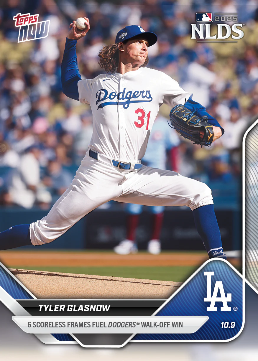 2025 Topps Now #846 Tyler Glasnow