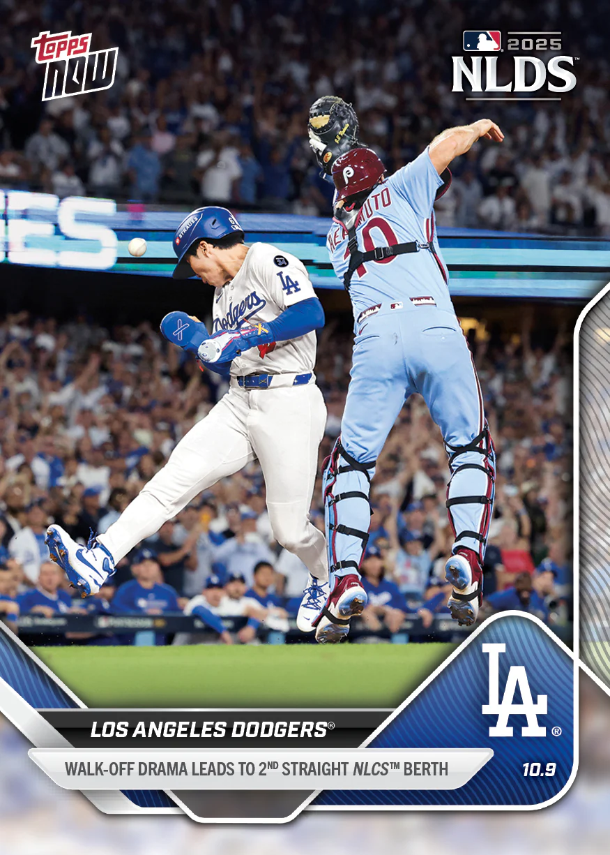2025 Topps Now #847 Los Angeles Dodgers