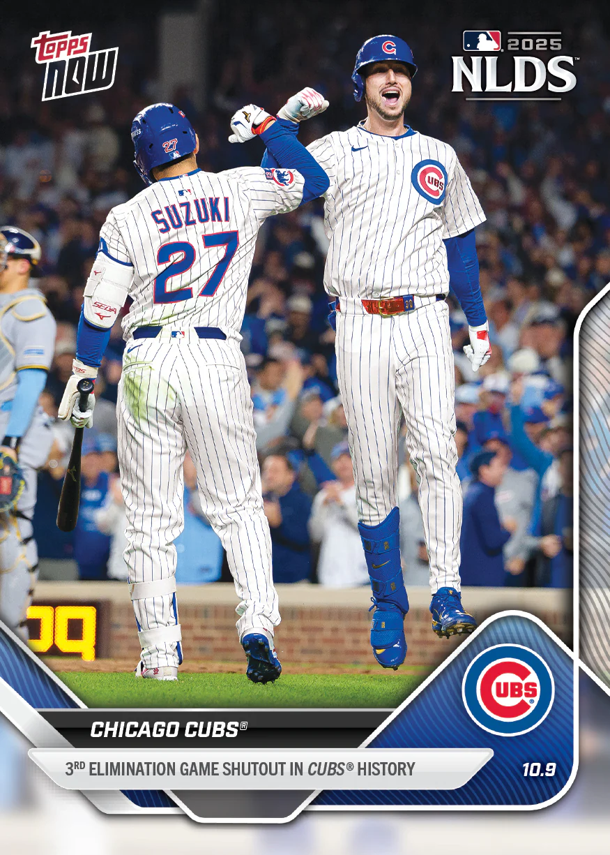 2025 Topps Now #849 Chicago Cubs
