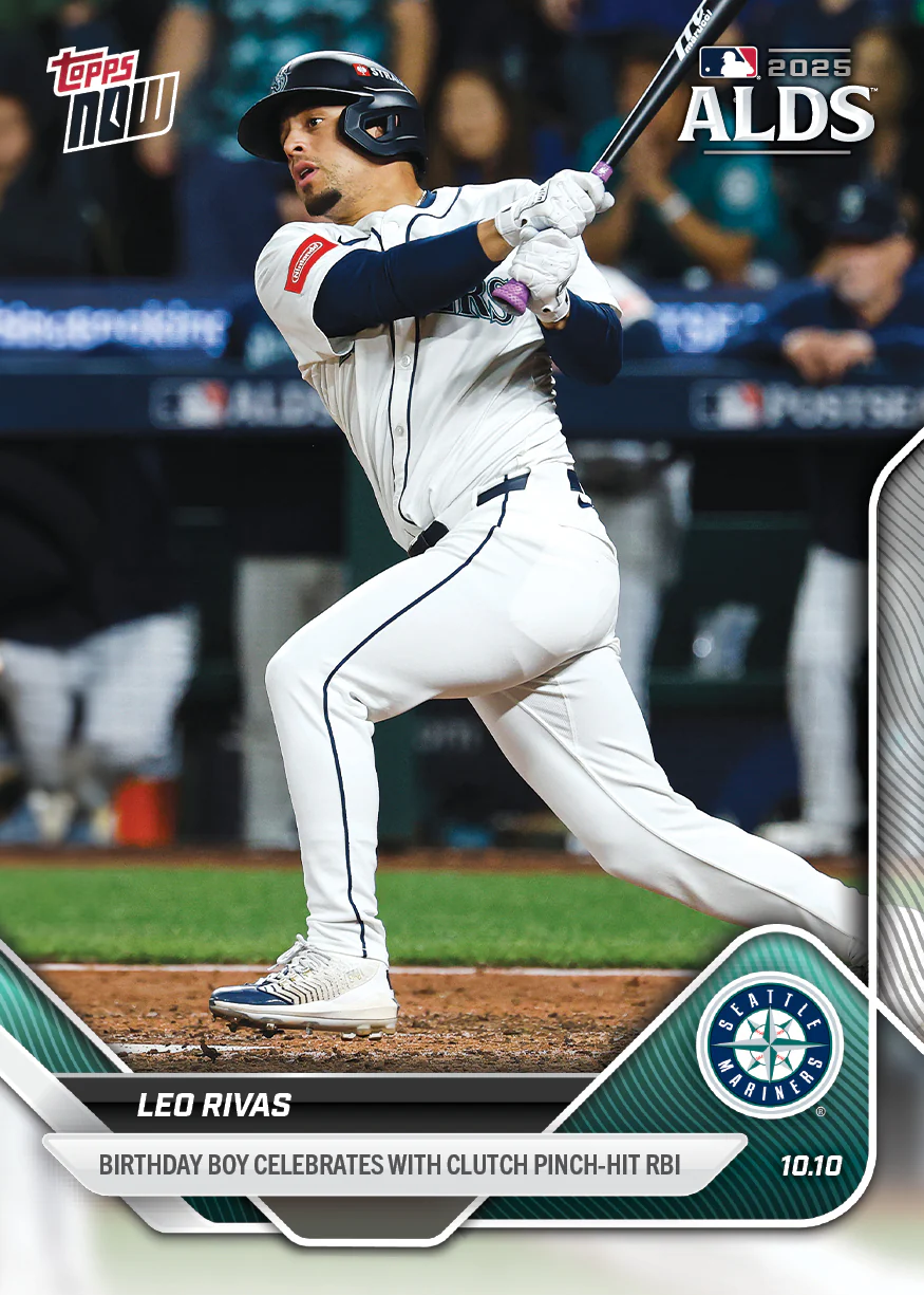 2025 Topps Now #852 Leo Rivas