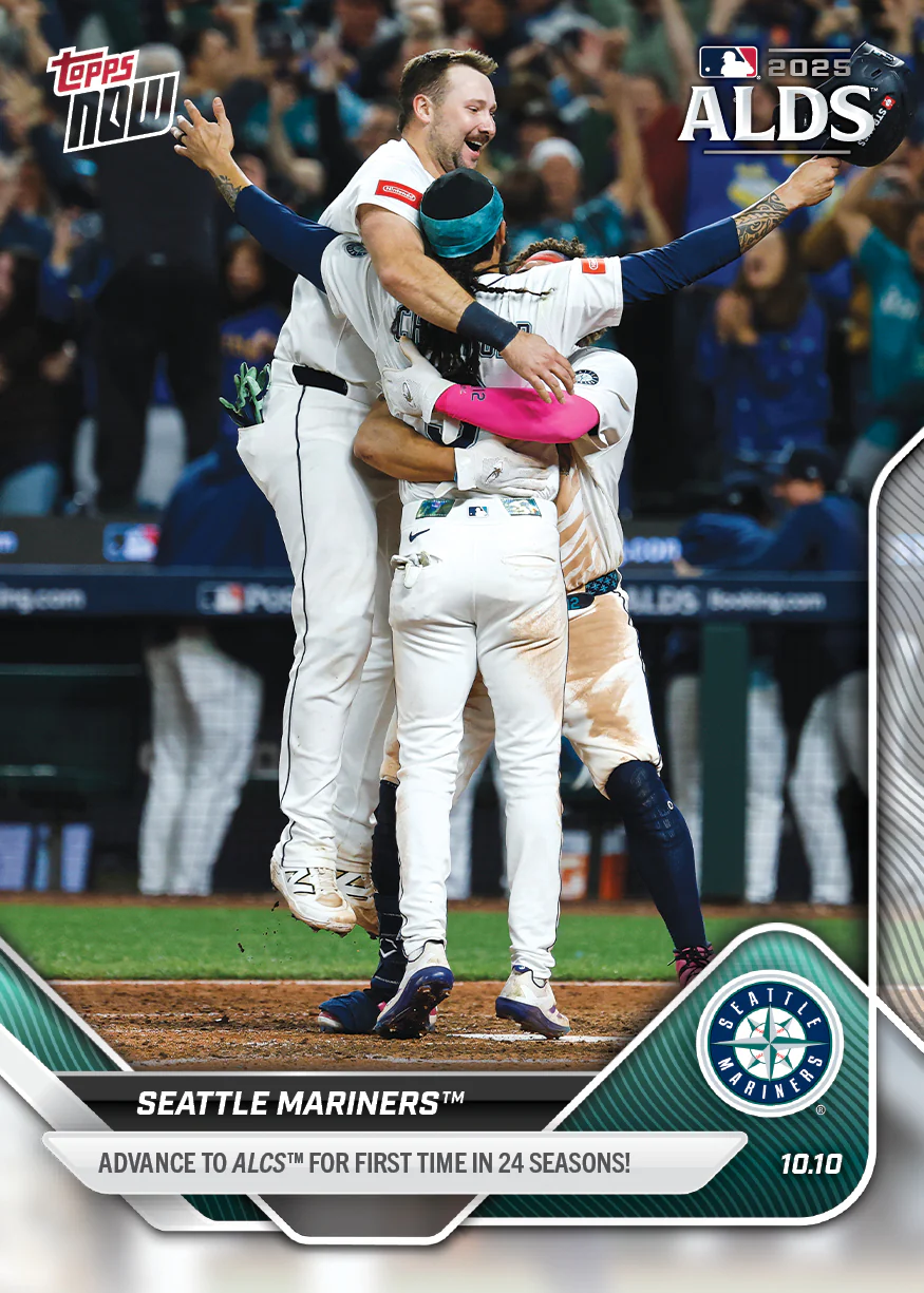 2025 Topps Now #854 Seattle Mariners