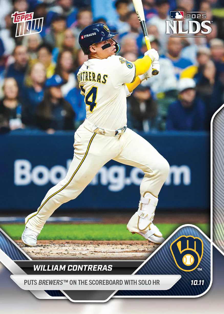 2025 Topps Now #855 William Contreras