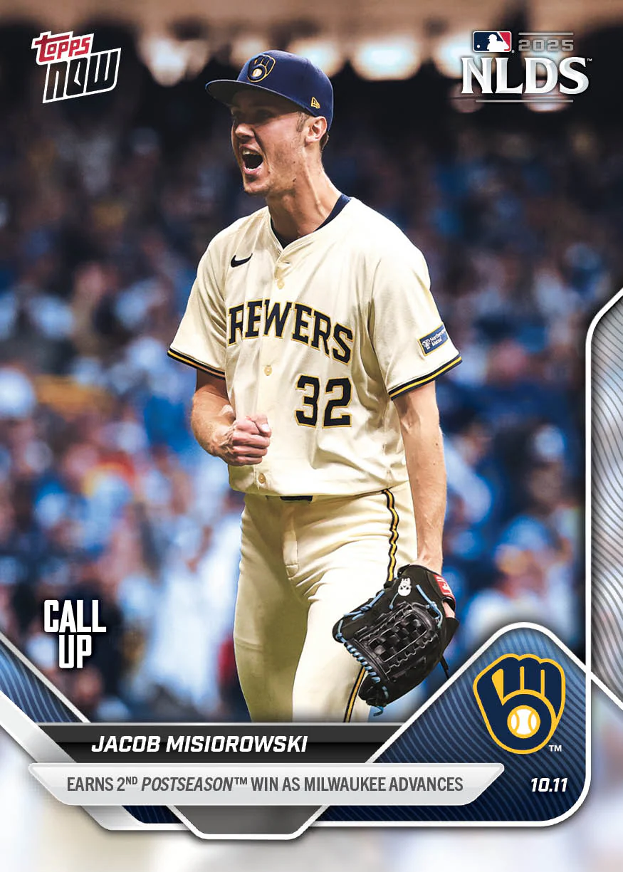 2025 Topps Now #858 Jacob Misiorowski