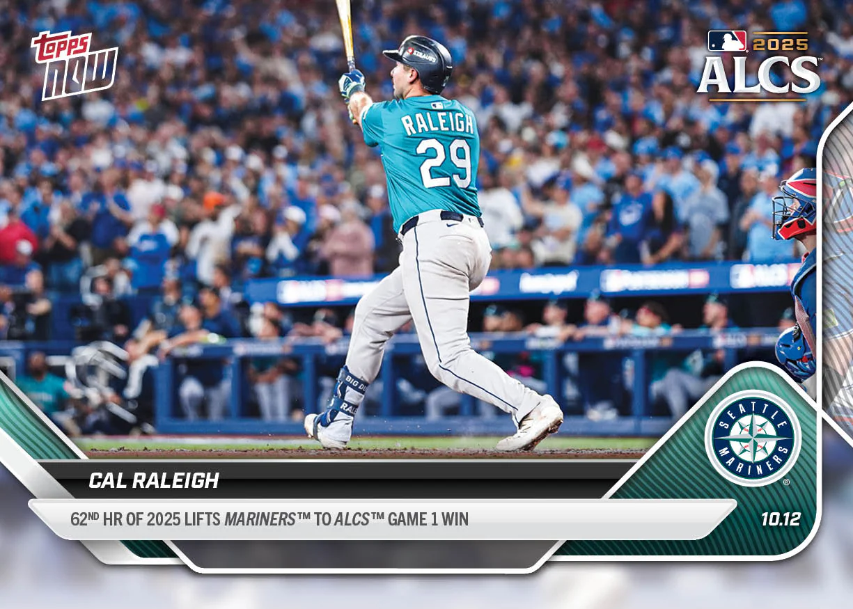 2025 Topps Now #860 Cal Raleigh