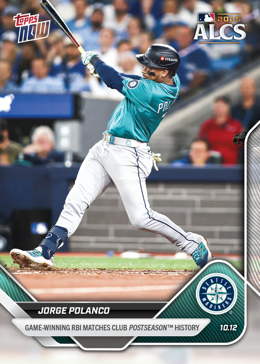 2025 Topps Now #861 Jorge Polanco