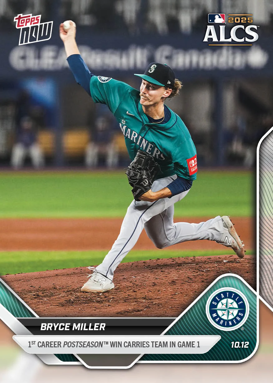 2025 Topps Now #862 Bryce Miller