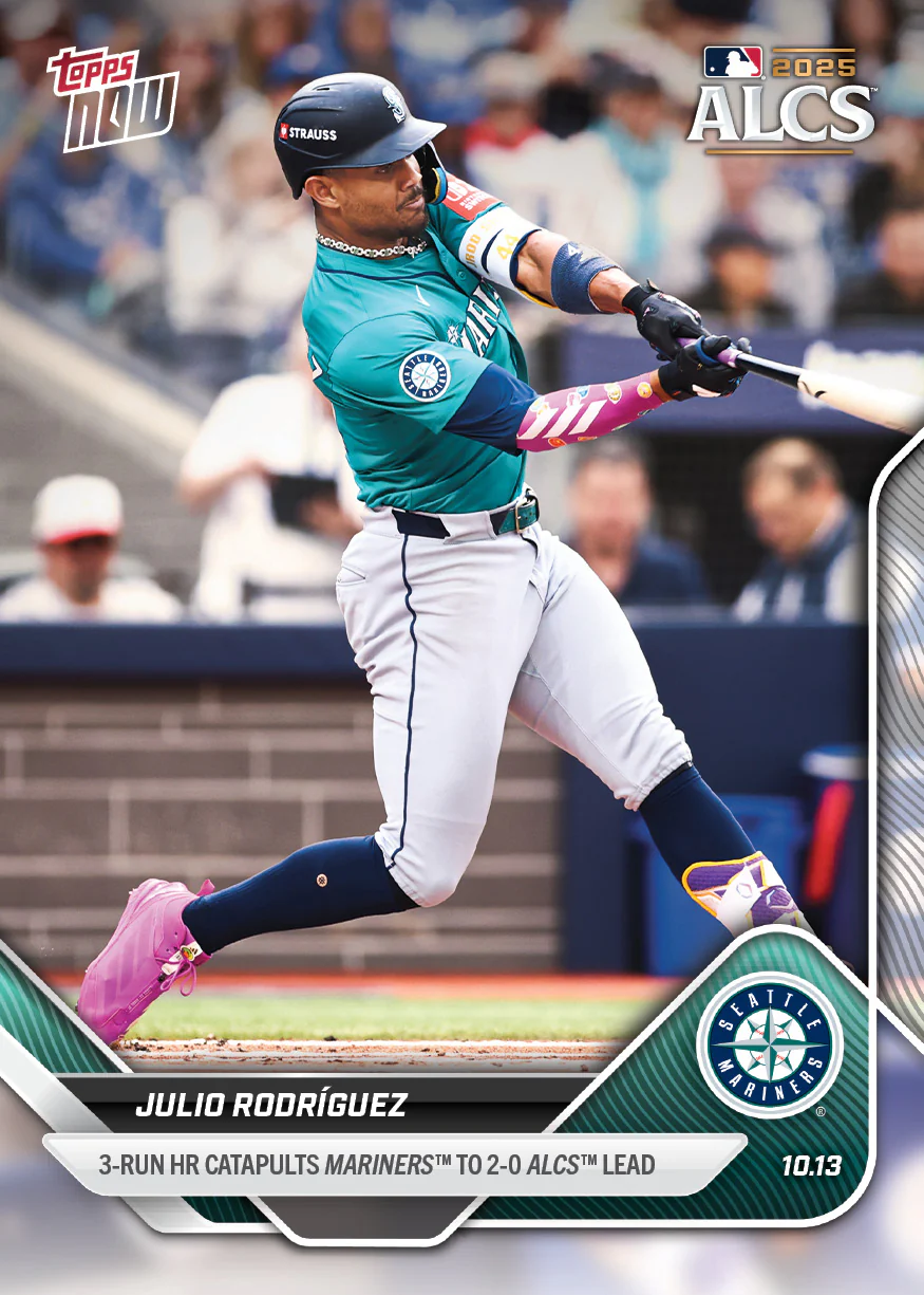 2025 Topps Now #863 Julio Rodríguez