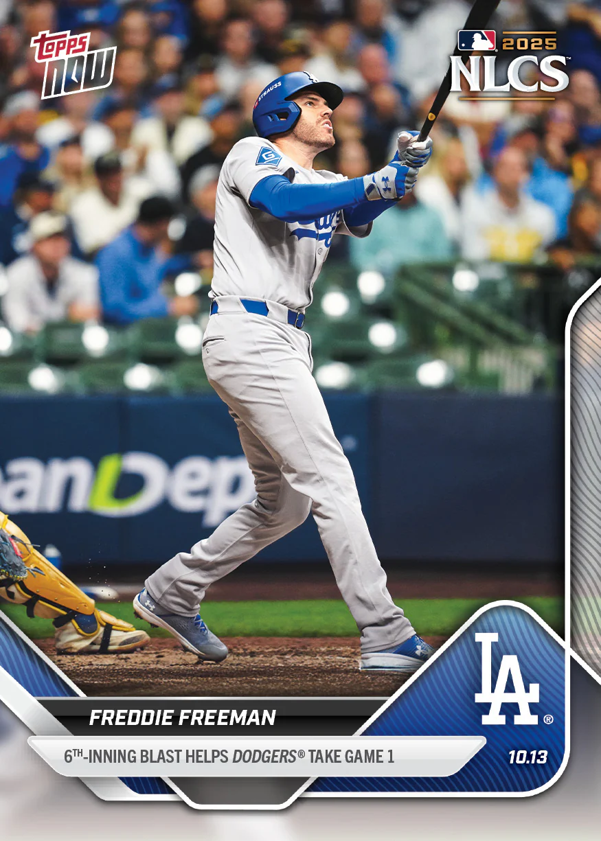 2025 Topps Now #866 Freddie Freeman