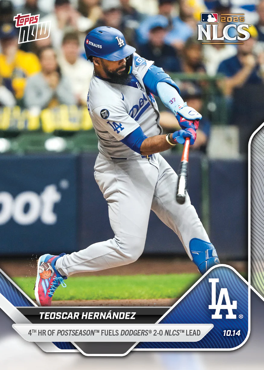 2025 Topps Now #869 Teoscar Hernández