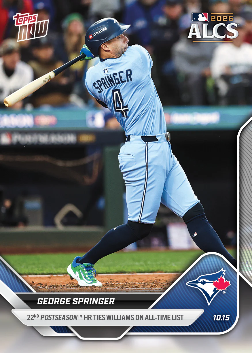 2025 Topps Now #871 George Springer