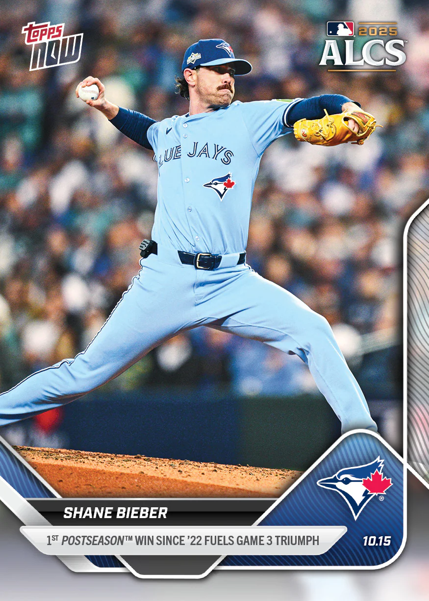 2025 Topps Now #873 Shane Bieber