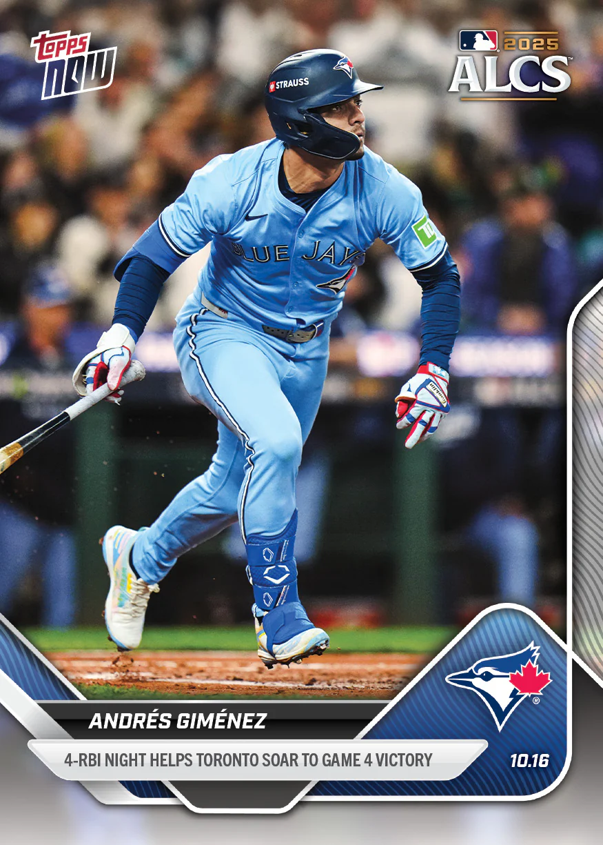 2025 Topps Now #879 Andrés Giménez