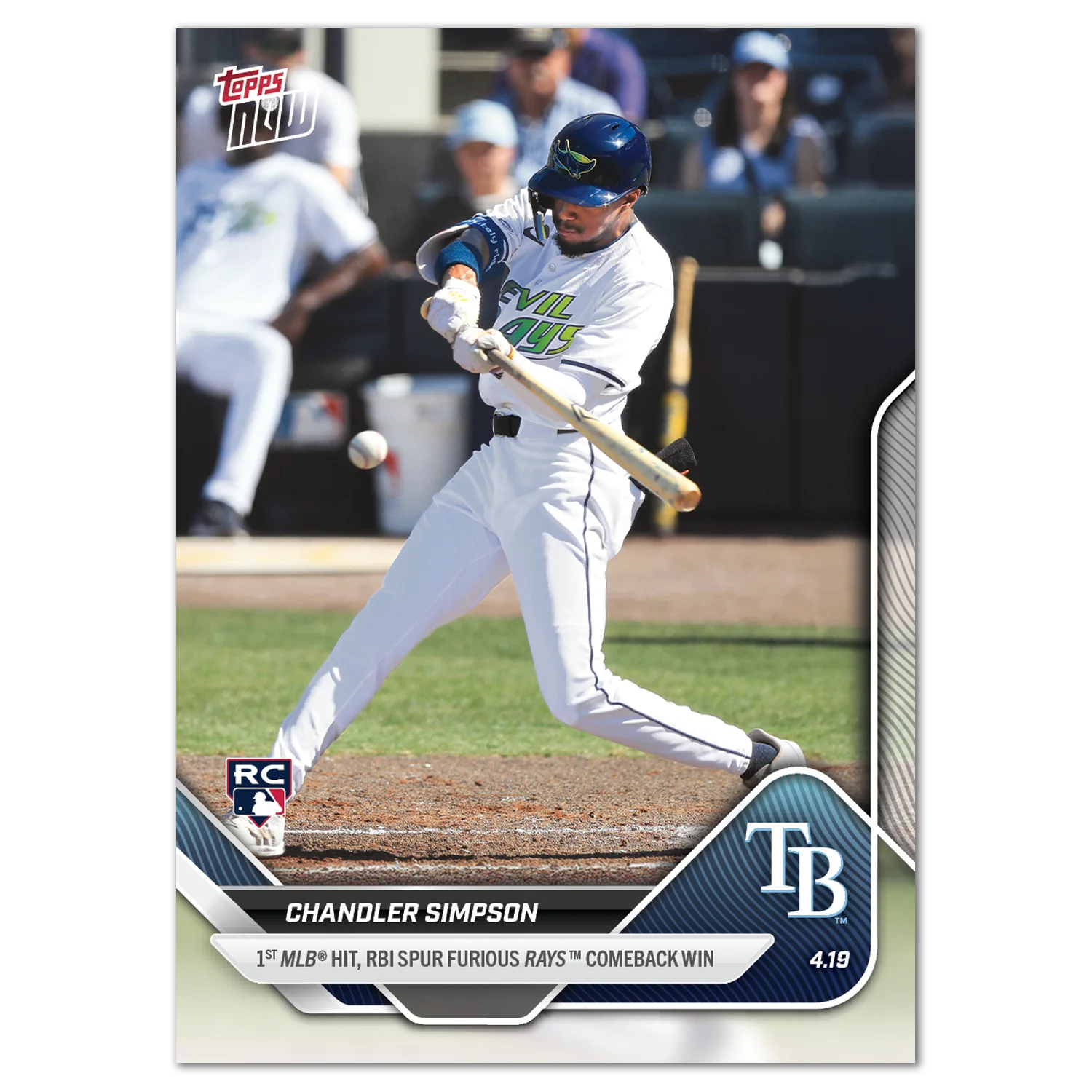 2025 Topps Now #88 Chandler Simpson
