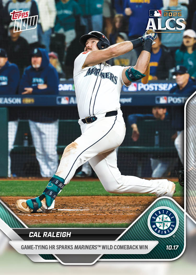2025 Topps Now #881 Cal Raleigh
