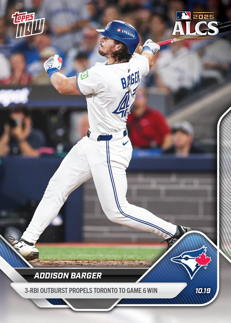2025 Topps Now #885 Addison Barger
