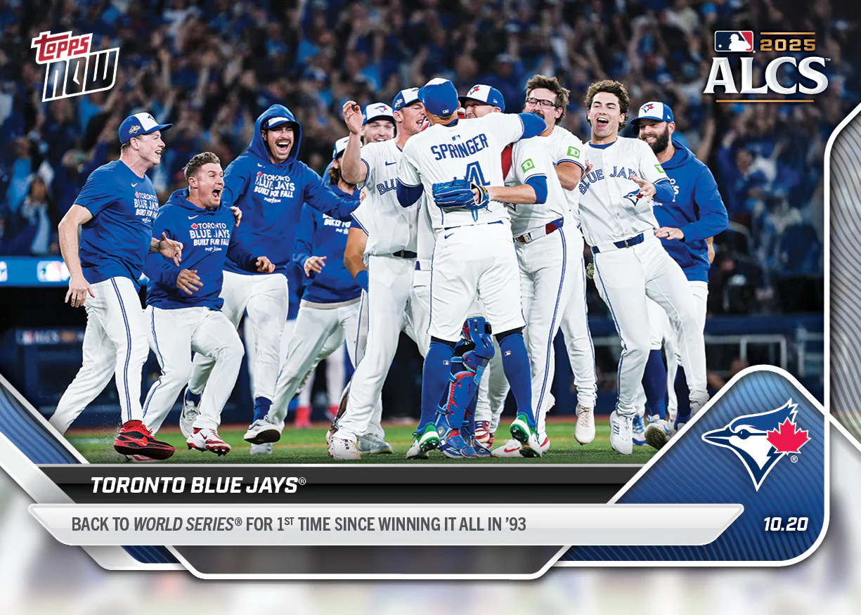 2025 Topps Now #890 Toronto Blue Jays