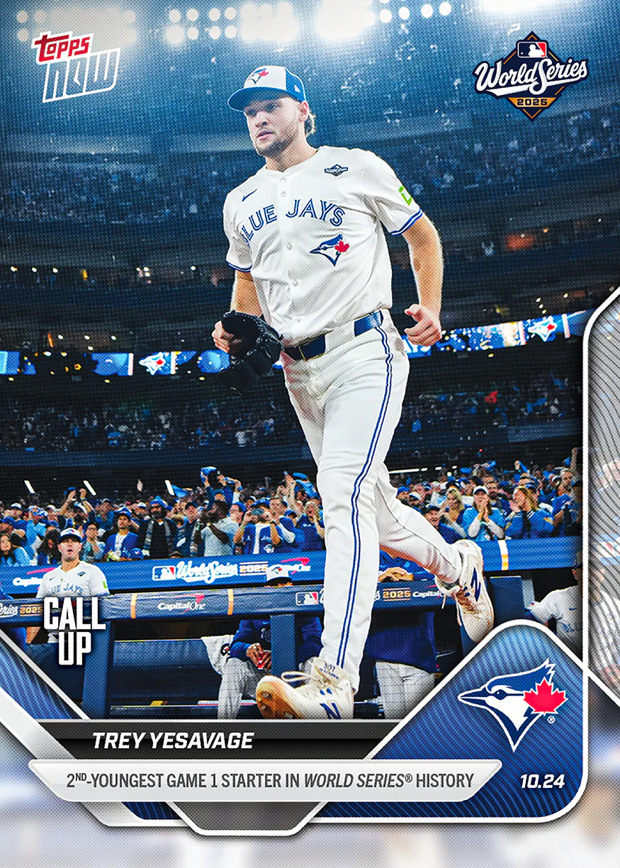 2025 Topps Now #894 Trey Yesavage