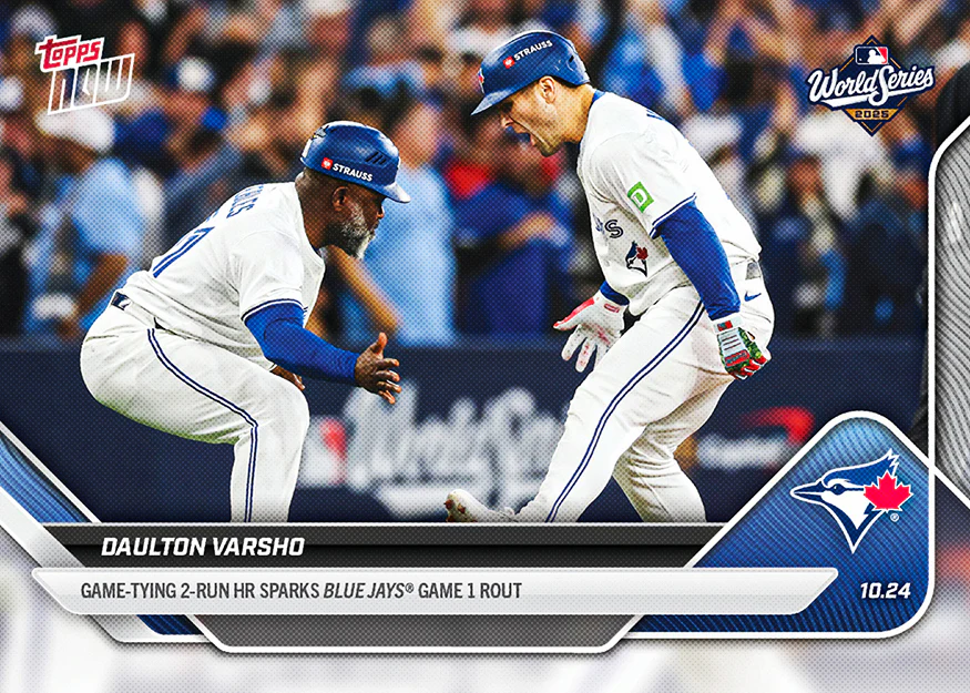 2025 Topps Now #896 Daulton Varsho